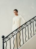 MITO DRAPED LONG DRESS