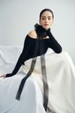 DEMPSEY OF THE SHOULDER DRESS
