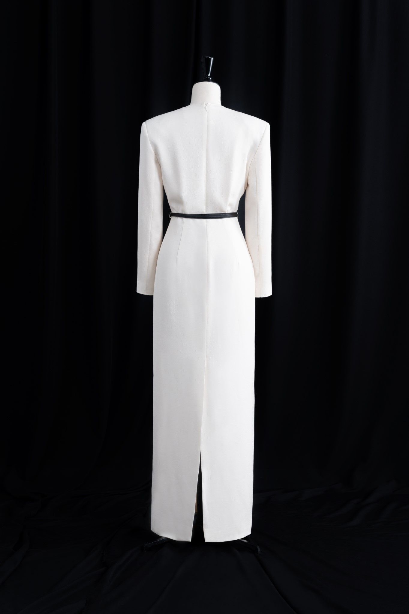 Đầm Dài Cổ V Nữ WHITE ANT SANDRO LONG DRESS 121300001