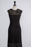 CLIO LACE EMB LONG DRESS