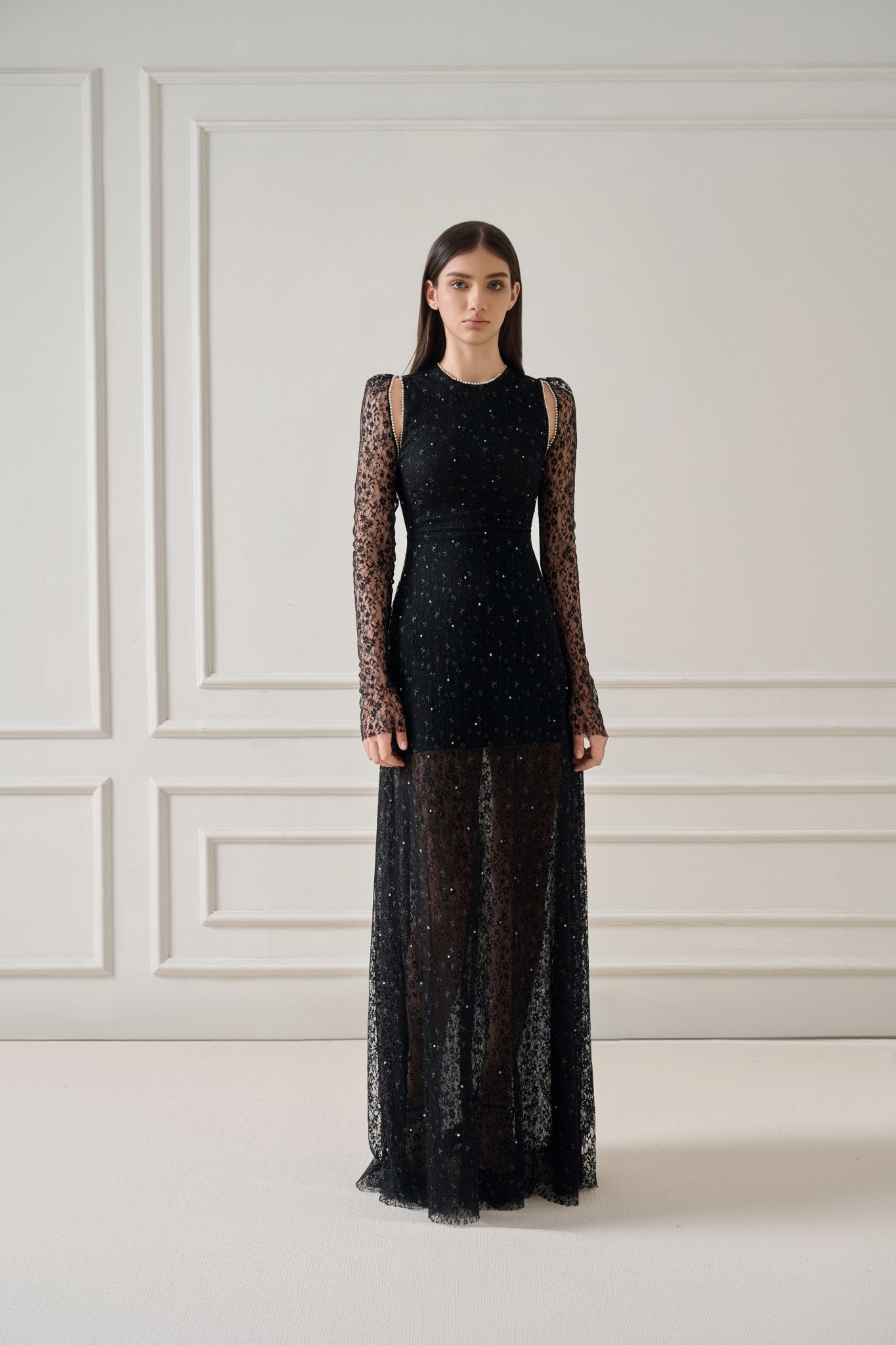  VERA EMB AURORA LACE DRESS 