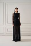 VERA EMB AURORA LACE DRESS