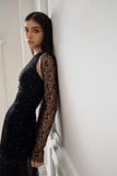 VERA EMB AURORA LACE DRESS