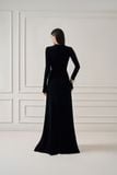 MARTHA WRAP LONG DRESS