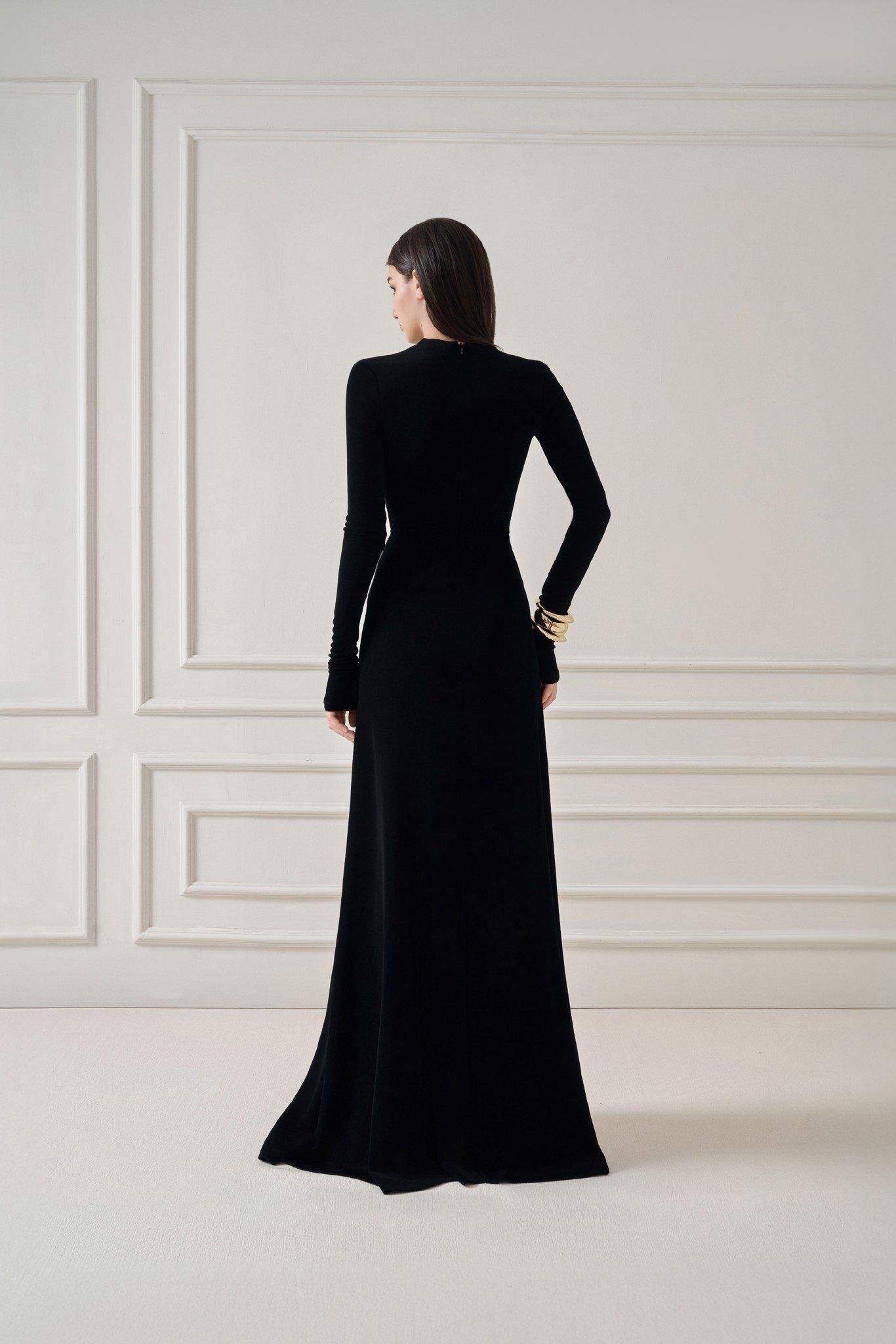 MARTHA WRAP LONG DRESS