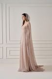 LAURA AURORA LACE LONG CAPE