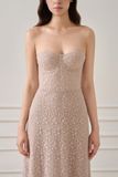 KRIXI EMB AURORA LACE LONG DRESS