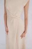 YURI TWIST MIDI DRESS