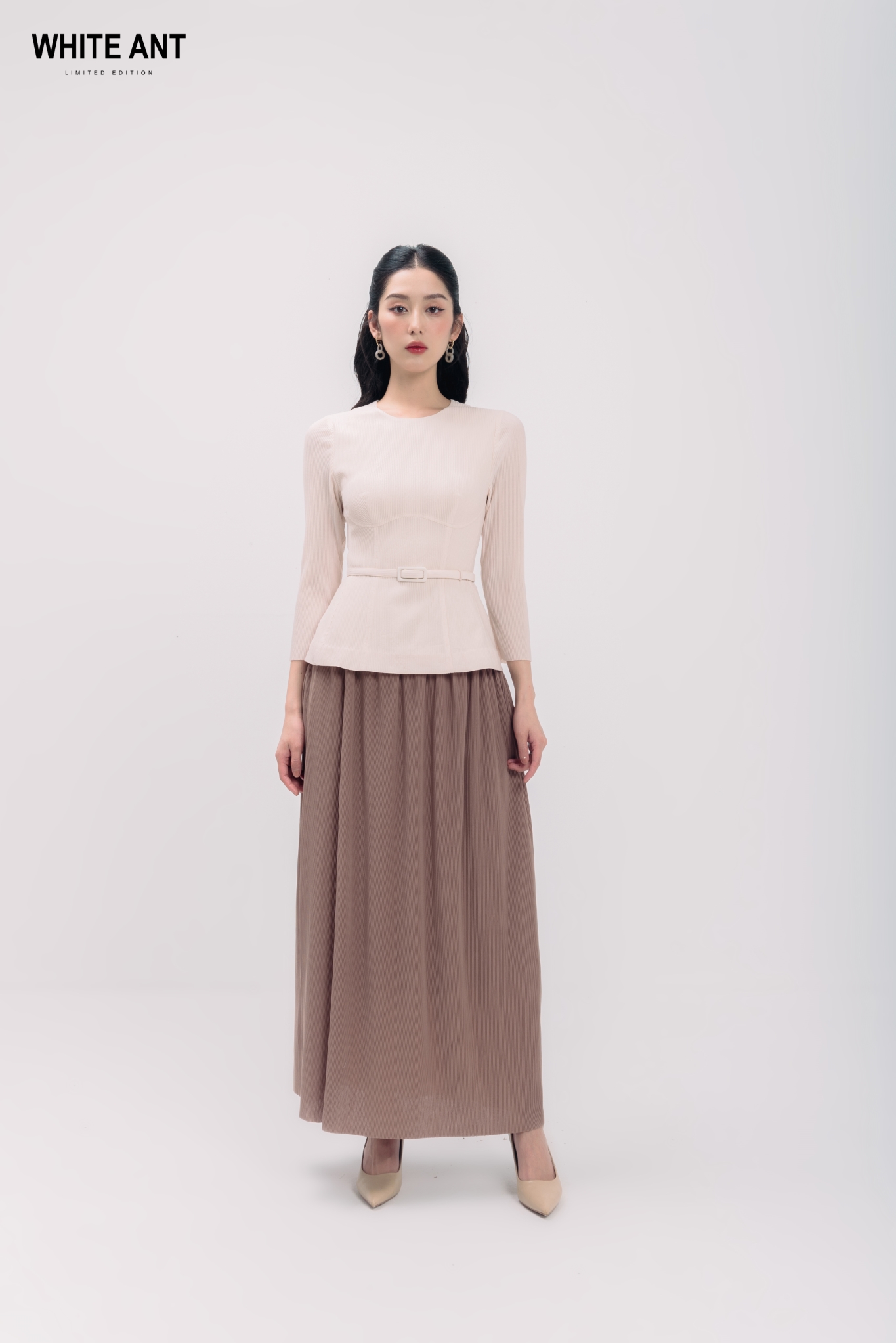  Chân Váy Xòe Dáng Dài Nữ White Ant SUXI CIRCULAR SKIRT 111232001 