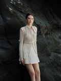 MIRA LACE LONG SLEEVE BLOUSE