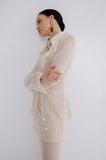 MIRA LACE LONG SLEEVE BLOUSE