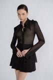 MIRA LACE LONG SLEEVE BLOUSE