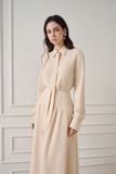 BRYAN SILK JACQUARD BLOUSE