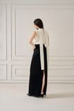YANNE SILK SLEEVELESS BLOUSE