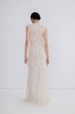 CLIO LACE EMB LONG DRESS