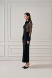 ERIN DRAPED MIDI SKIRT