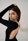 TAMARA BACKLESS LONG TOP