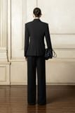 WIDE LEG RAYON PANTS