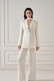 EMI SAND JACQUARD BLAZER