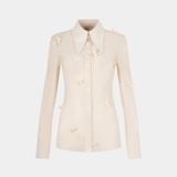 MIRA LACE LONG SLEEVE BLOUSE