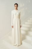 MITO DRAPED LONG DRESS