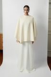 KAILA EMB CASHMERE-BLEND CAPE
