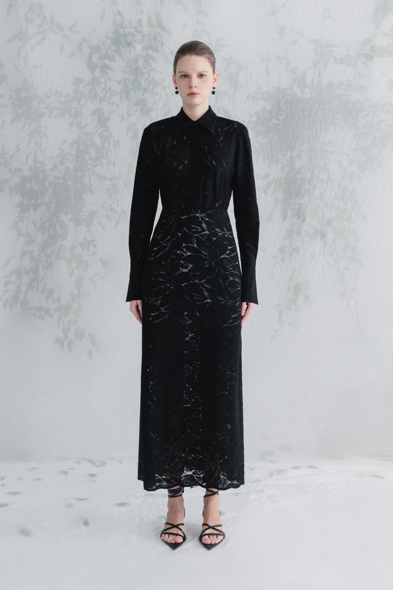  JEDA POINTED COLLAR SHIRT 