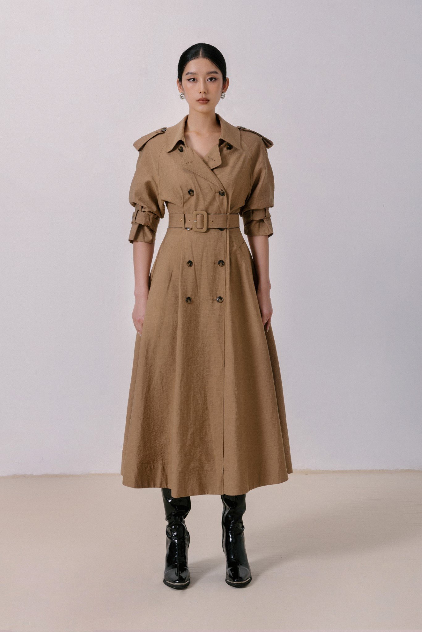  ABERFA FLARED DRESS 