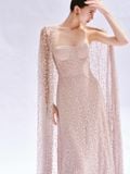 KRIXI EMB AURORA LACE LONG DRESS