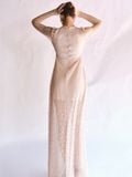 VERA EMB AURORA LACE DRESS