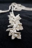 LEATHER BLOSSOM BELT
