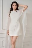 JILNA EMB MINI DRESS
