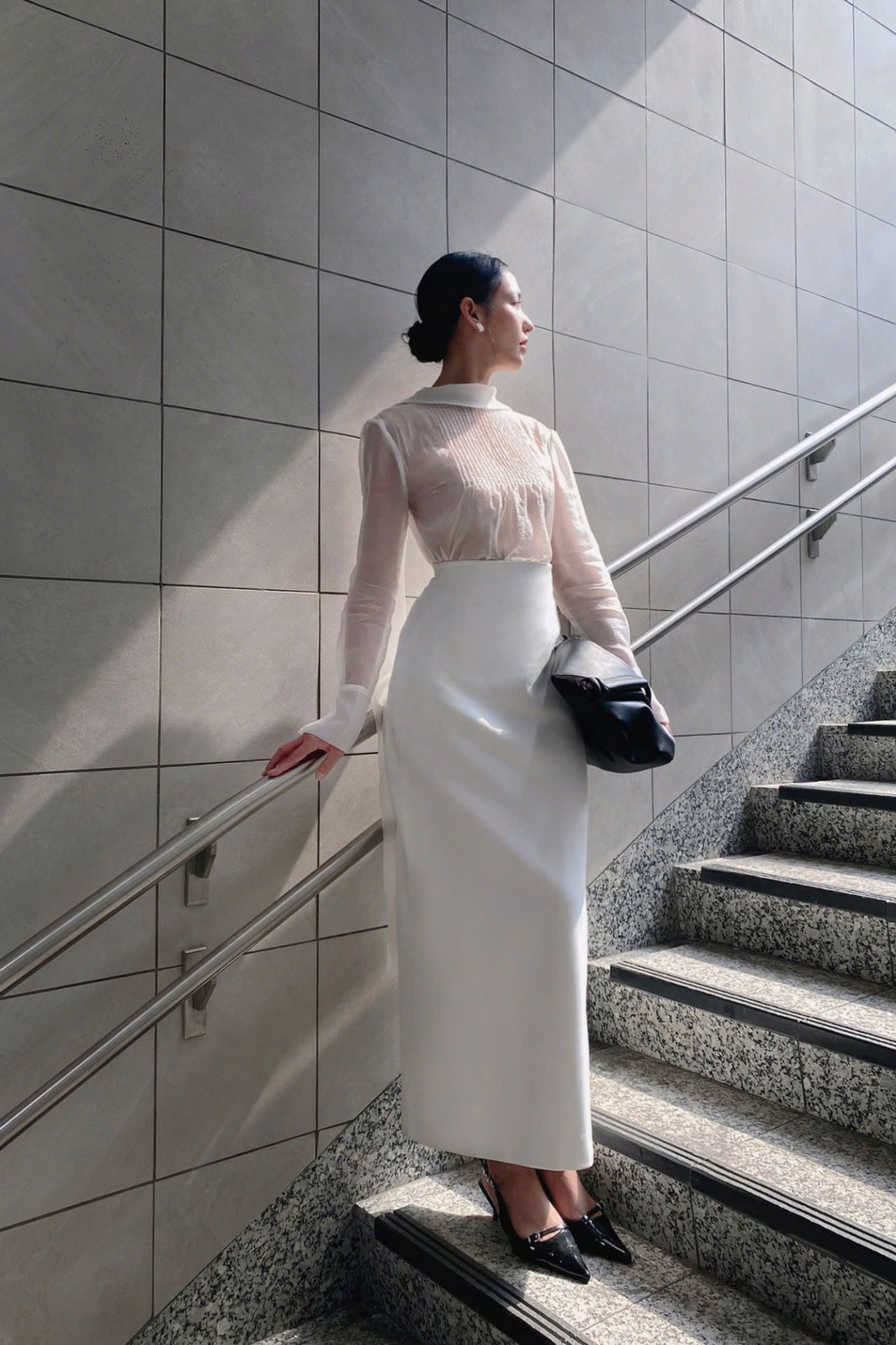  Trần Trúc X MORA BLOUSE - OBIE SKIRT 