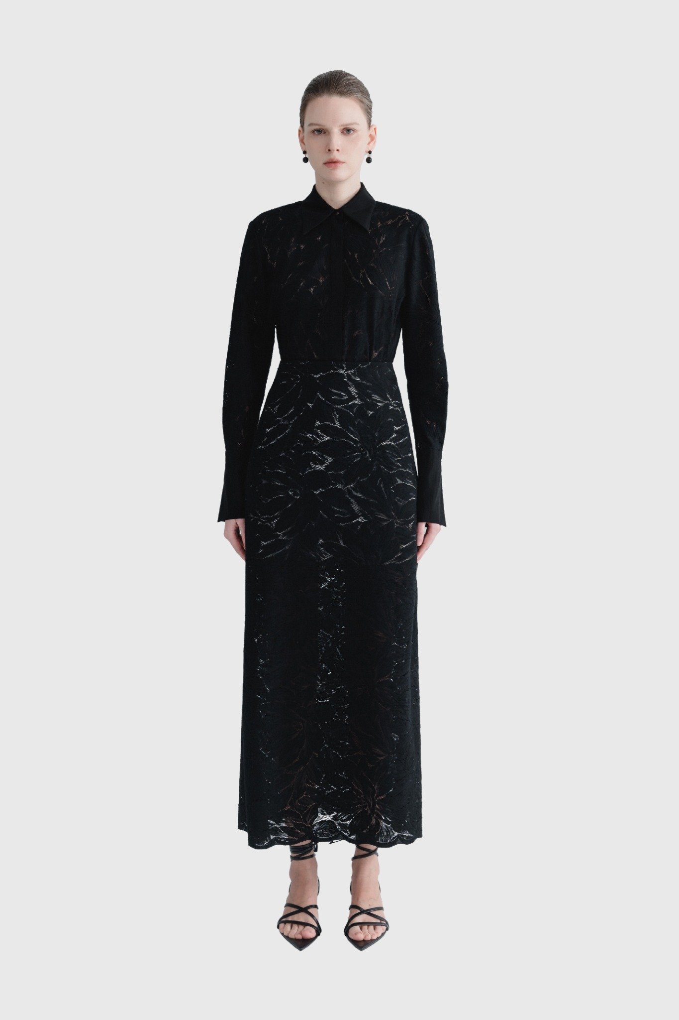  JEDA POINTED COLLAR SHIRT 