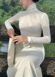 Trần Trúc X WILFRED KNIT WOOL TOP - AIMEE A-LINE SKIRT