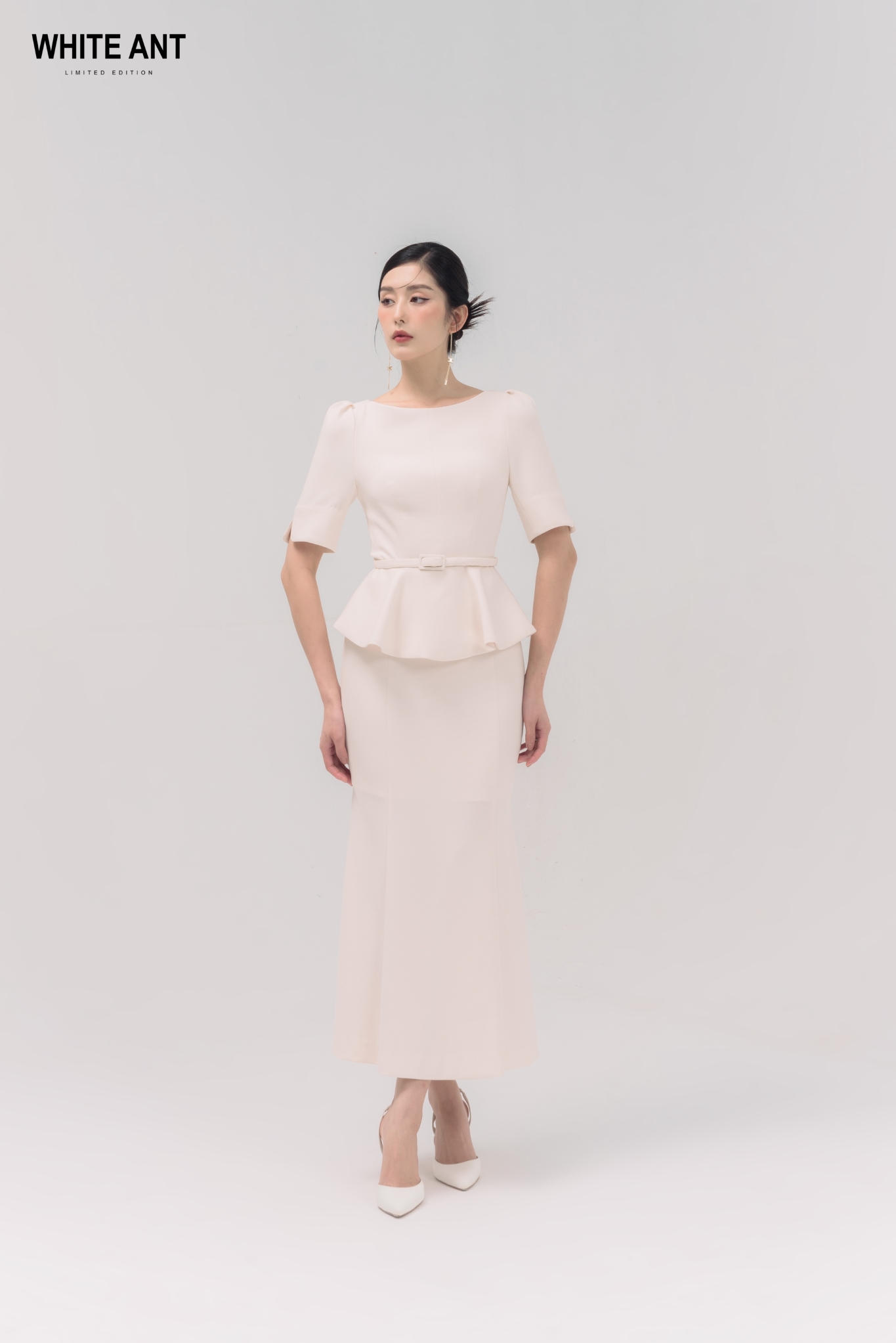  Áo Peplum Nữ White Ant ERMINTRUDE PEPLUM 171221008 