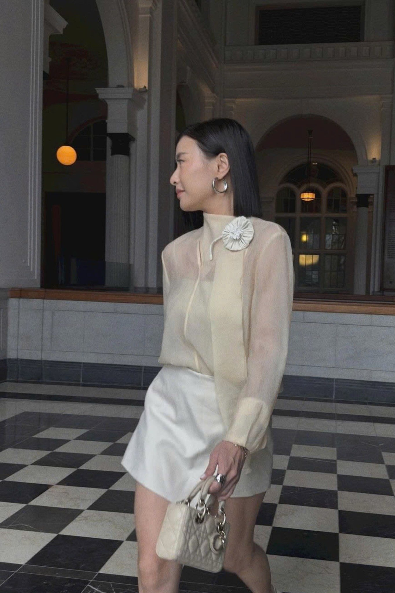  @Salinachai X OLIVER BLOUSE - POPPY FLOWER 