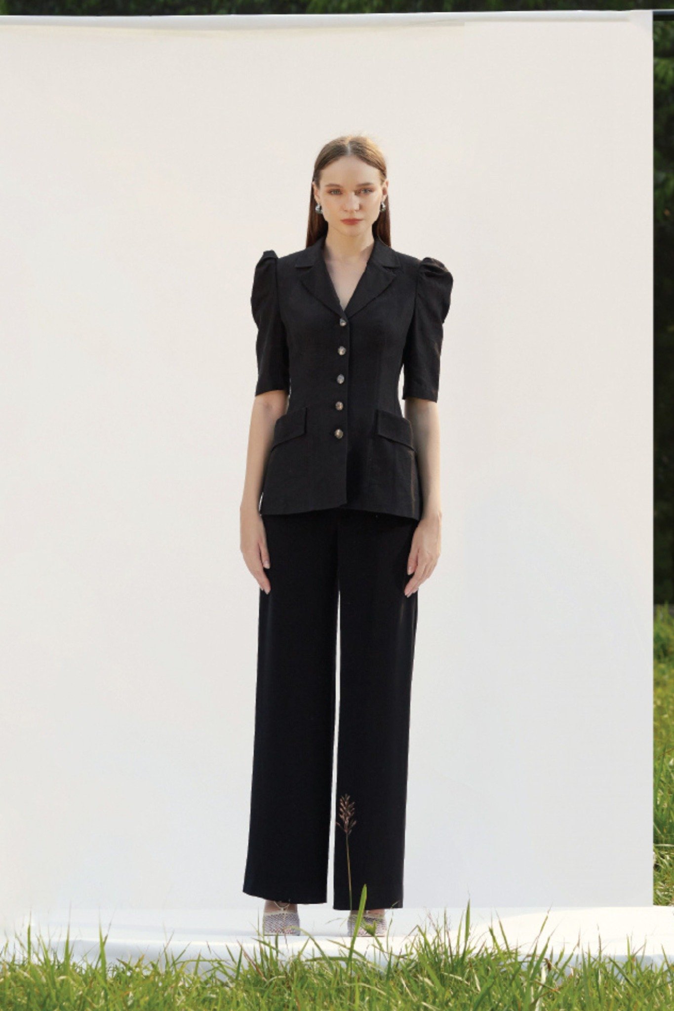  EMERY NOTCHED BLAZER 