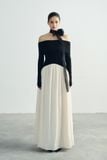 DEMPSEY OF THE SHOULDER DRESS