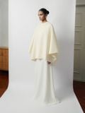 KAILA EMB CASHMERE-BLEND CAPE