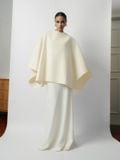 KAILA EMB CASHMERE-BLEND CAPE