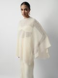 ORAN EMB LACE CAPE