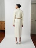 GIANI EMB CASHMERE-BLEND JACKET