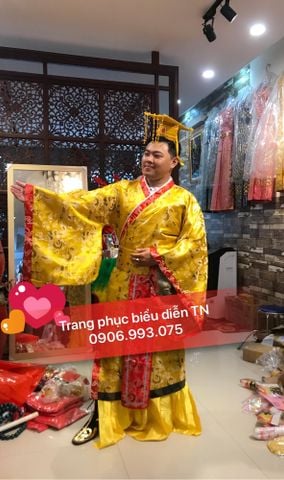  CT019 - Trang Phục Tần Thủy Hoàng, Trang Phục Vua Chúa Trung Hoa, Trang Phục Ngọc Hoàng (Tây Du Ký) 