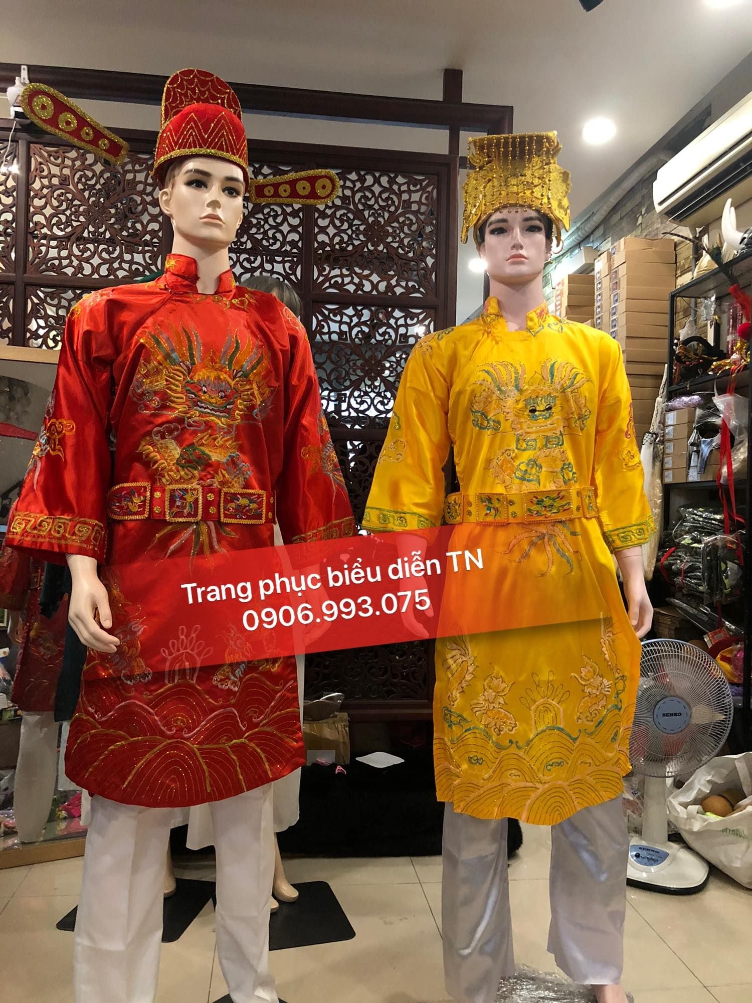 HT124 - Trang phục Ngọc Hoàng - Táo Quân