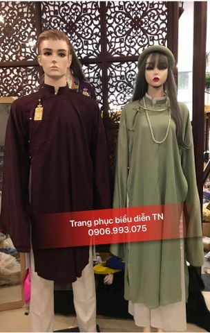  NB14 - Áo Tấc Trơn Nam Nữ 