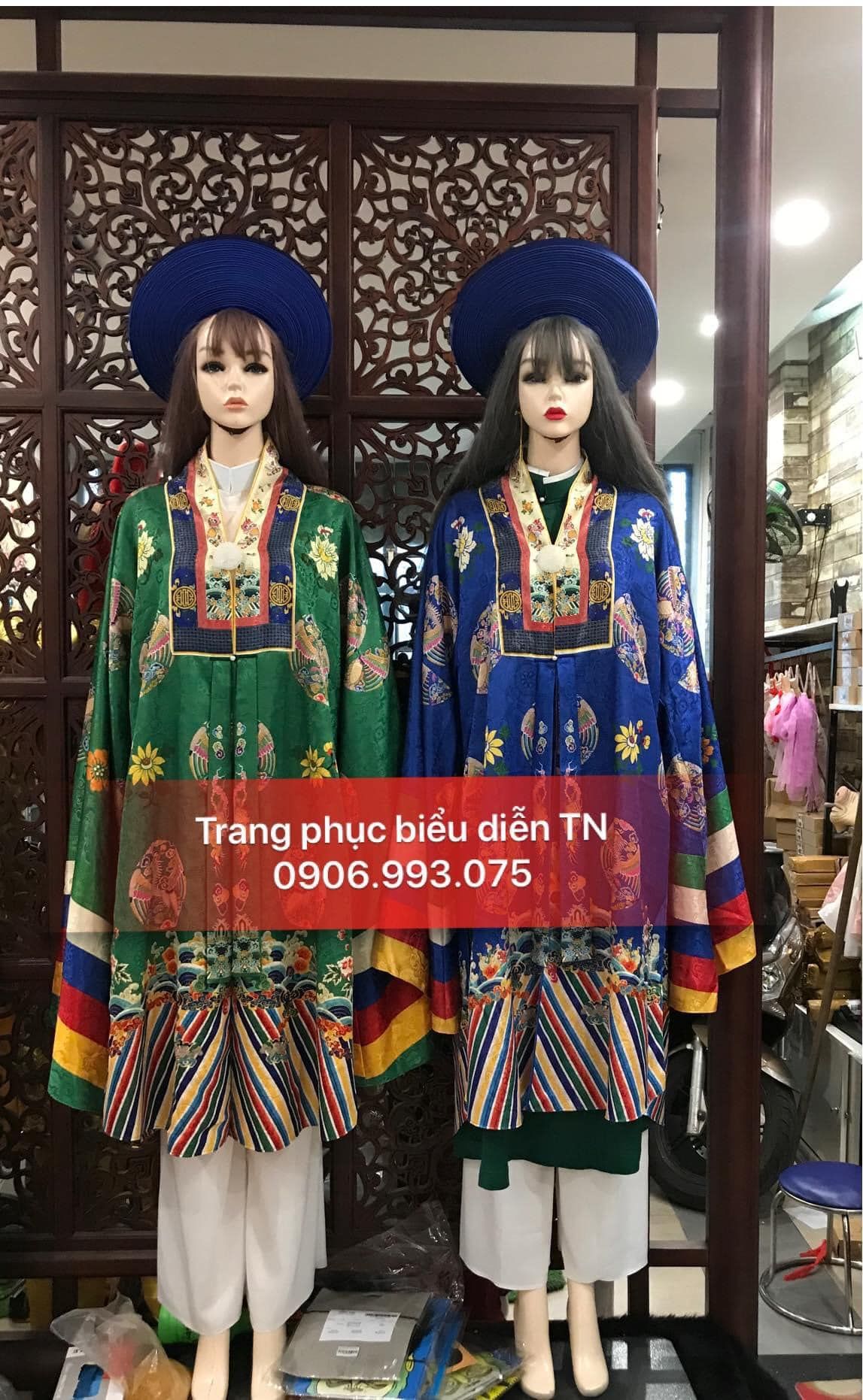 NB04 - Nhât Bình Nữ Xanh Coban, Xanh Lá