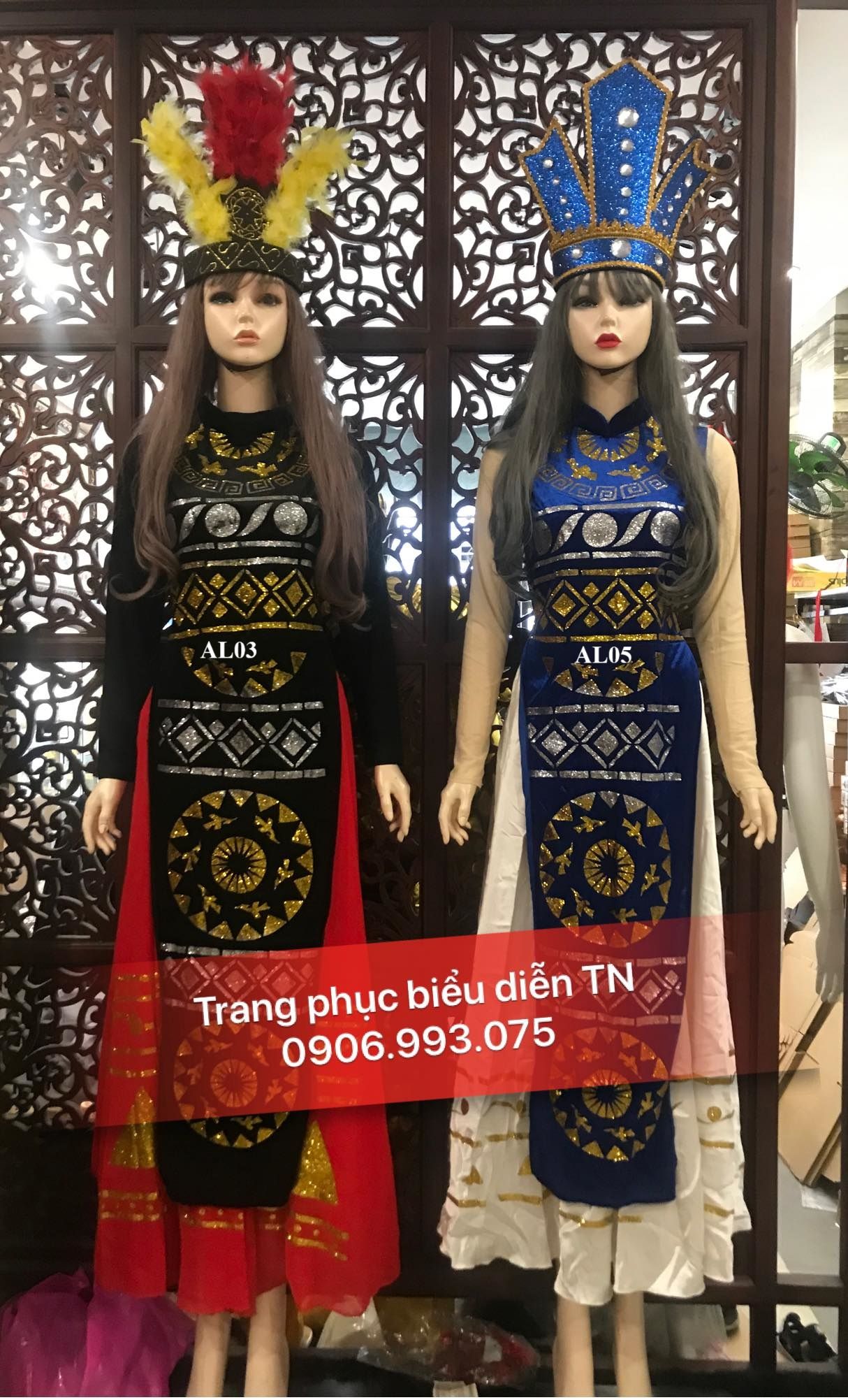 AL05 - Trang phục Âu Lạc Nữ