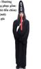 HLW003 - Trang Phục Hóa Trang Hắc Vô Thường, Bộ Đồ Hóa Trang Halloween Dành Cho Người Lớn