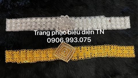  DC79 - Bộ Nịt, Dây Chéo Bạc Thái Lan/Khmer 